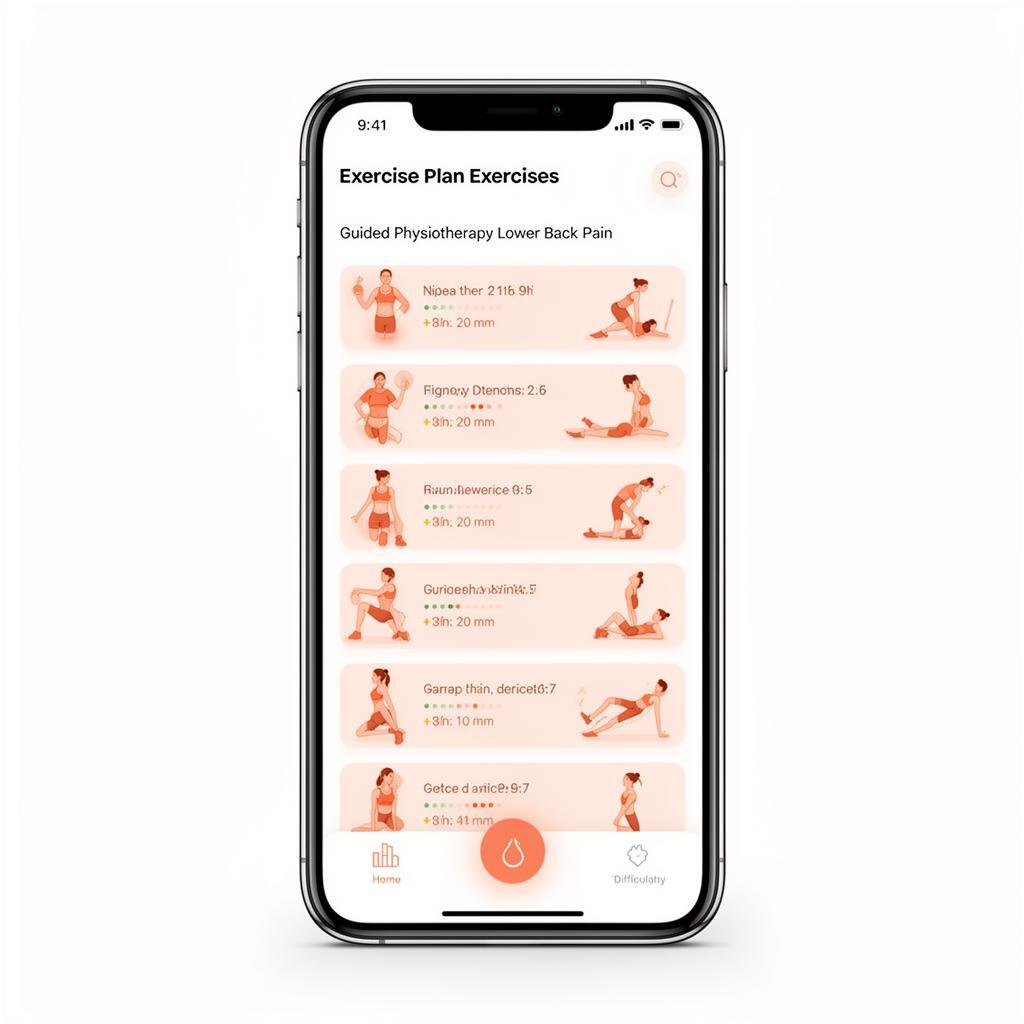 ViViRA Übungs-Screen mit angeleitetem Training